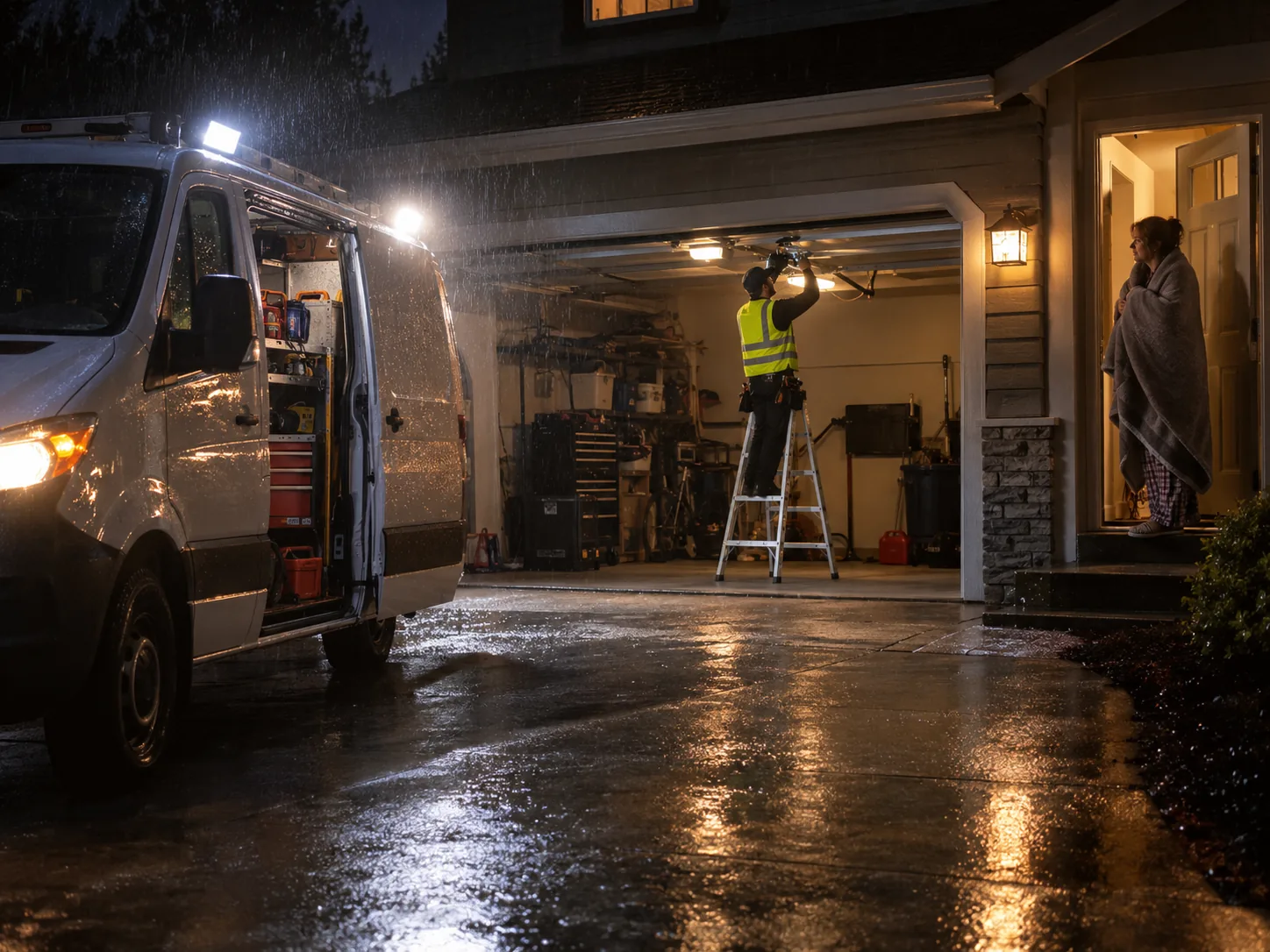 Emergency Garage Door Repair for Tanque Verde Homes in Tucson
