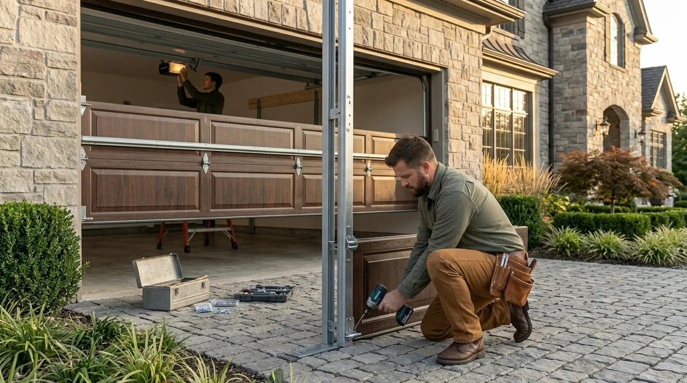 Installing a New Garage Door in Tanque Verde in Tucson