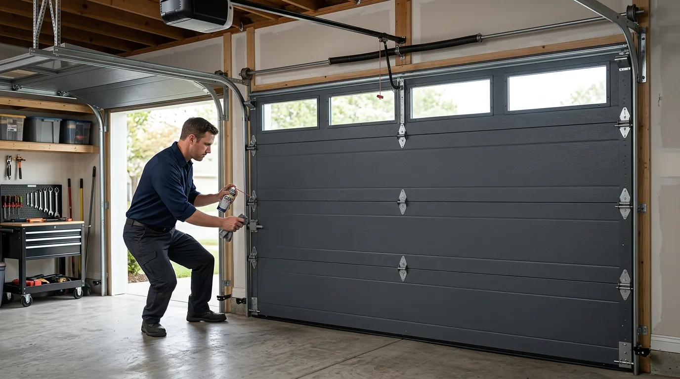 Garage Door Repair for Vail's Newer Sectional Doors in Tucson